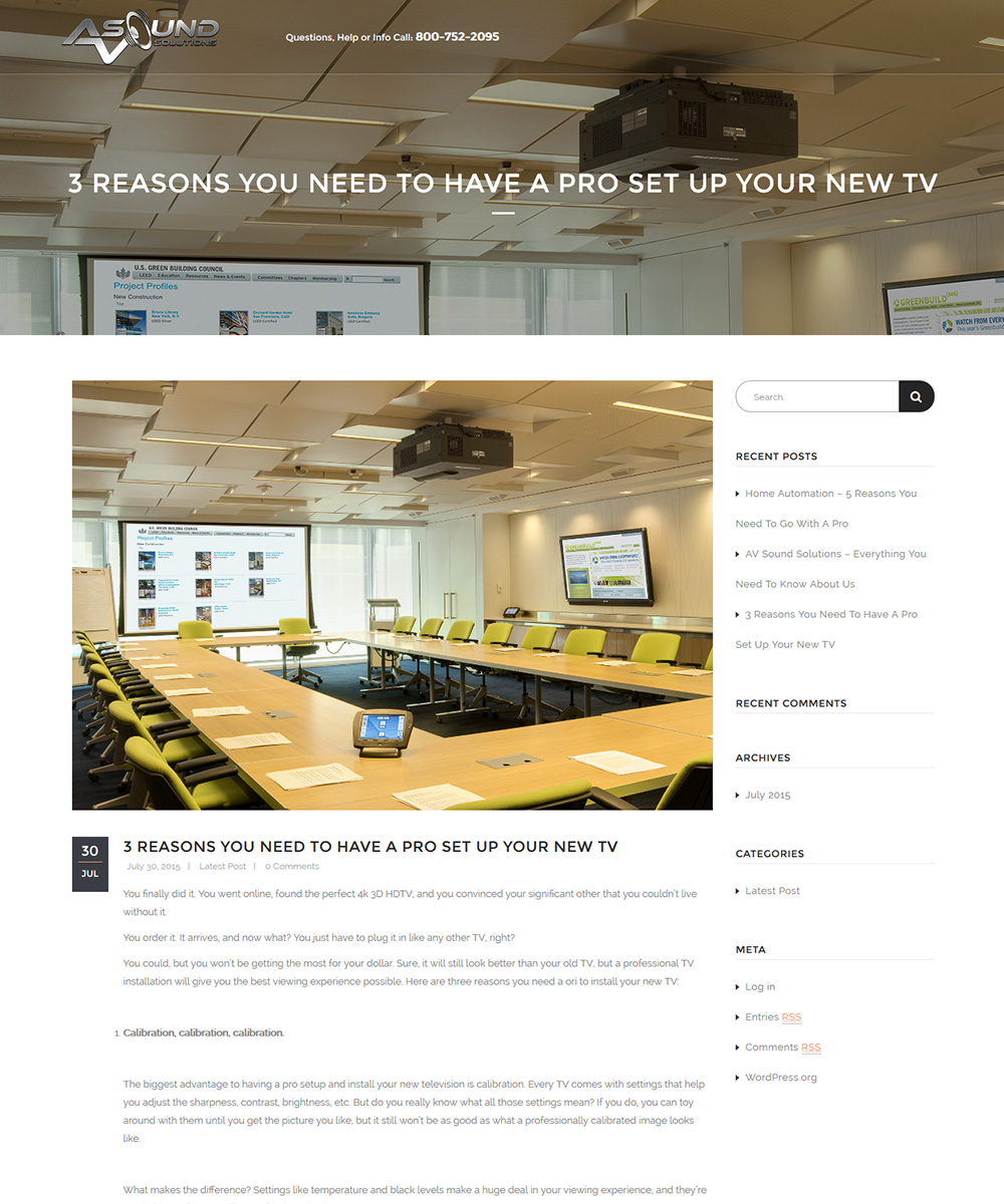 AVSOUND SOLUTIONS
